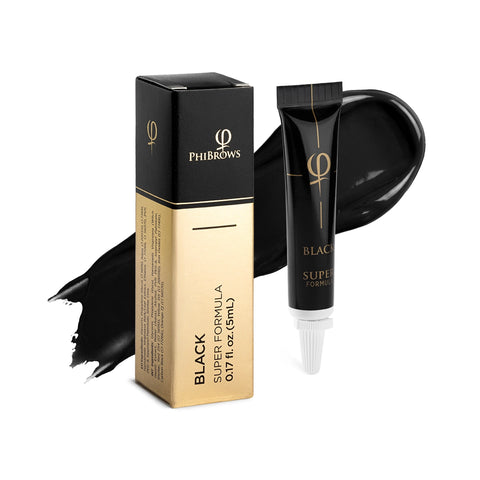 PhiBrows Black SUPER Pigment 5ml E