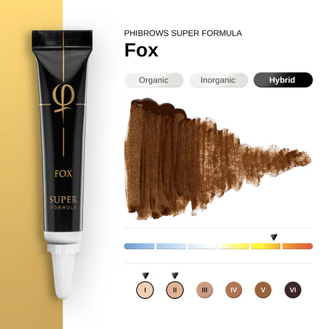 PhiBrows Fox SUPER Pigment 5ml E